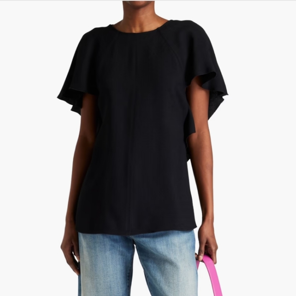 VICTORIA BECKHAM Crepe Top - Picture 3 of 4